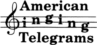 AMERICAN SINGING TELEGRAMS logo