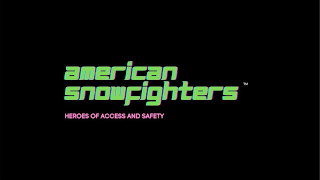 AMERICAN SNOWFIGHTERS HEROES OF ACCESS AND SAFETY logo
