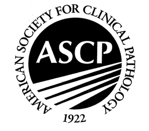 AMERICAN SOCIETY FOR CLINICAL PATHOLOGY 1922 ASCP logo
