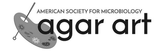 AMERICAN SOCIETY FOR MICROBIOLOGY AGAR ART logo