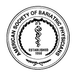 AMERICAN SOCIETY OF BARIATRIC PHYSICIANS ESTABLISHED 1950 logo