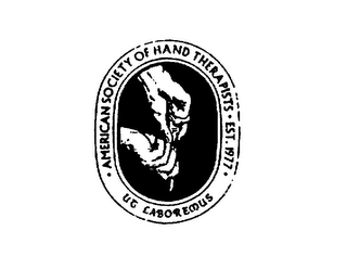 AMERICAN SOCIETY OF HAND THERAPISTS EST. 1977 UT LABOREMUS logo