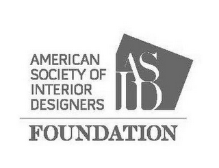 AMERICAN SOCIETY OF INTERIOR DESIGNERS ASID FOUNDATION logo