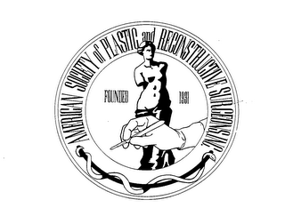 AMERICAN SOCIETY OF PLASTIC AND RECONSTRUCTIVE SURGEONS, INC. FOUNDED 1931 logo