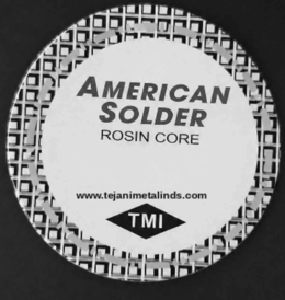 AMERICAN SOLDER ROSIN CORE WWW.TEJANIMETALINDS.COM TMI logo