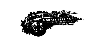 AMERICAN SPECIALTY & CRAFT BEER CO. DEDICATED TO CRAFT BREWING MILWAUKEE, WISCONSIN logo