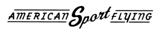 AMERICAN SPORT FLYING logo