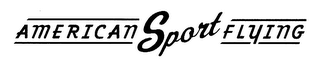AMERICAN SPORT FLYING logo