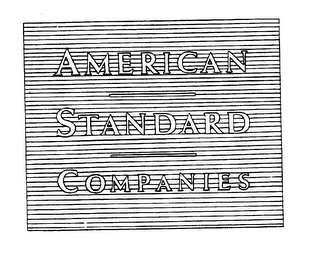 AMERICAN STANDARD COMPANIES logo