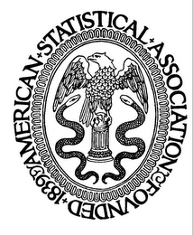 AMERICAN STATISTICAL ASSOCIATON FOUNDED 1839 logo