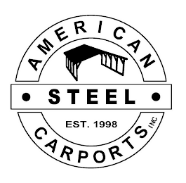 AMERICAN STEEL CARPORTS INC. EST. 1998 logo