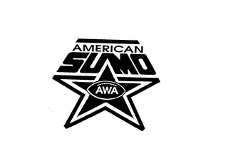 AMERICAN SUMO AWA logo