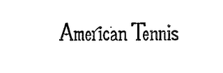 AMERICAN TENNIS logo