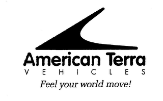 AMERICAN TERRA VEHICLES FEEL YOUR WORLDMOVE! logo
