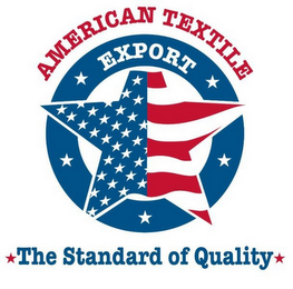 AMERICAN TEXTILE EXPORT THE STANDARD OF QUALITY logo
