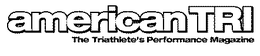 AMERICAN TRI THE TRIATHLETE'S PERFORMANCE MAGAZINE logo