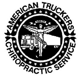 AMERICAN TRUCKERS CHIROPRACTIC SERVICE HEALTH CHIROPRACTIC logo