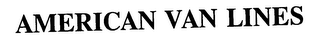 AMERICAN VAN LINES logo