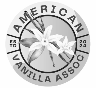 AMERICAN VANILLA ASSOC ESTD 2024 logo
