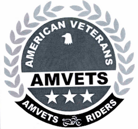 AMERICAN VETERANS AMVETS AMVETS RIDERS logo