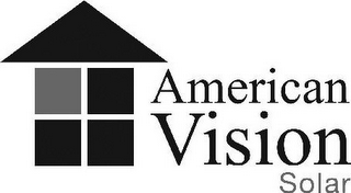 AMERICAN VISION SOLAR logo