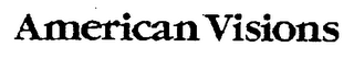 AMERICAN VISIONS logo