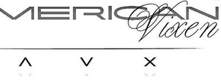 AMERICAN VIXEN AVX logo