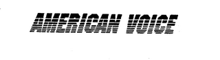 AMERICAN VOICE logo