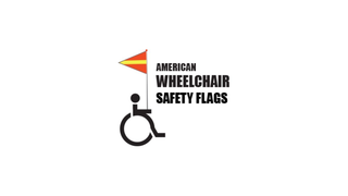 AMERICAN WHEELCHAIR SAFETY FLAGS logo