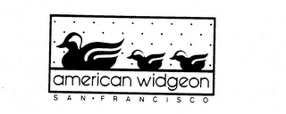 AMERICAN WIDGEON SAN FRANCISCO logo