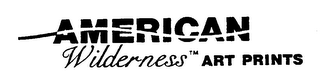 AMERICAN WILDERNESS ART PRINTS logo