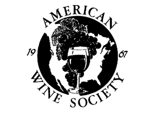 AMERICAN WINE SOCIETY 1967 logo