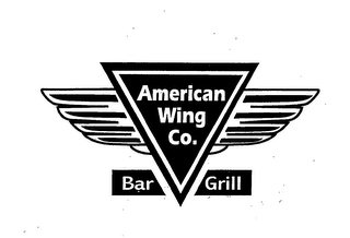 AMERICAN WING CO. BARGRILL logo