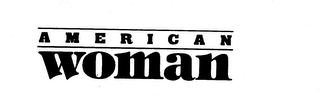 AMERICAN WOMAN logo