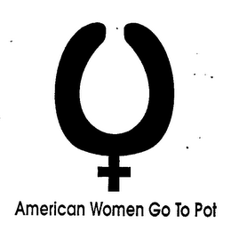 AMERICAN WOMEN GO TO POT logo
