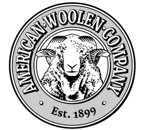 AMERICAN WOOLEN COMPANY EST. 1899 logo