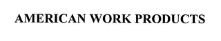 AMERICAN WORK PRODUCTS logo