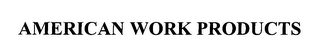 AMERICAN WORK PRODUCTS logo