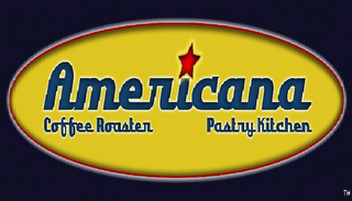 AMERICANA AND DESIGN logo