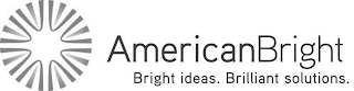 AMERICANBRIGHT BRIGHT IDEAS. BRILLIANT SOLUTIONS. logo
