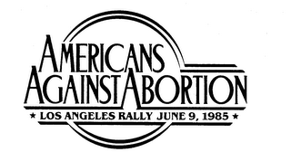 AMERICANS AGAINST ABORTION logo