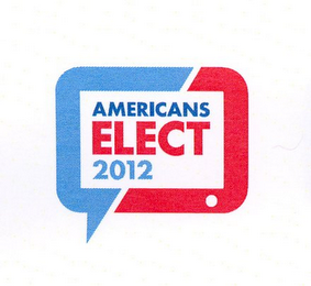 AMERICANS ELECT 2012 logo