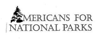 AMERICANS FOR NATIONAL PARKS logo
