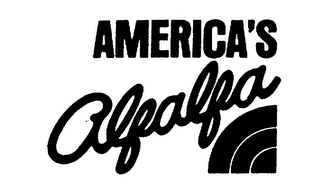 AMERICA'S ALFALFA logo