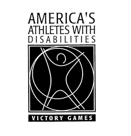AMERICA'S ATHLETES WITH DISABILITIES VICTORY GAMES logo