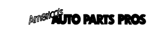 AMERICA'S AUTO PARTS PROS logo