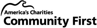 AMERICA'S CHARITIES COMMUNITY FIRST logo