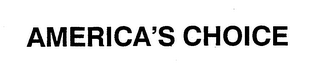 AMERICA'S CHOICE logo