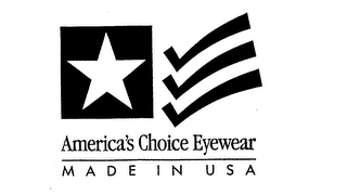 AMERICA'S CHOICE EYEWEAR MADE IN USA logo