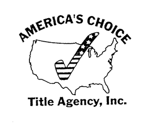 AMERICA'S CHOICE TITLE AGENCY, INC. logo